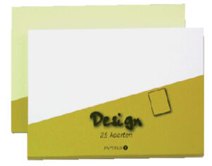 ENVELOP PAPYRUS DESIGN 140X140 80GR 10ST IVOOR