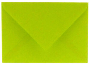 ENVELOP PAPICOLOR EA5 156X220MM 6ST APPELGROEN